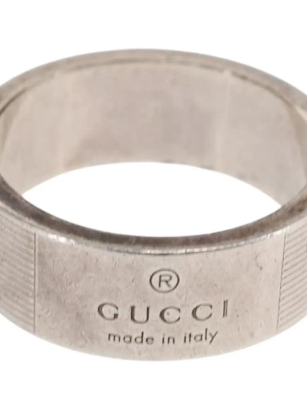 GUCCI Ring Ag925 Silver #4(JP Size) Auth bs32176